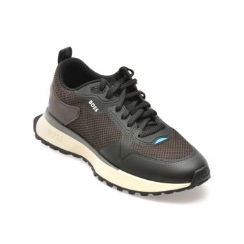 Pantofi sport BOSS maro, 3195, din material textil