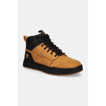 Timberland pantofi Maple Grove Sport barbati, culoarea maro, TB0A2DC22311