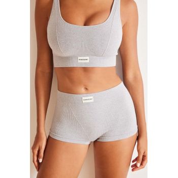 women'secret boxeri SEAMLESS 1 culoarea gri, 5128084