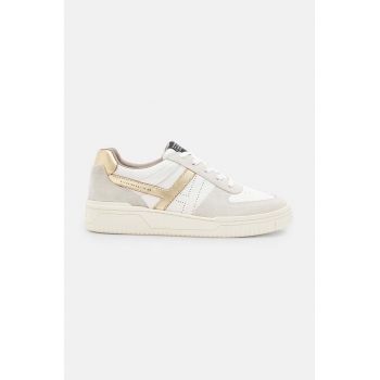 AllSaints sneakers din piele Vix Suede Sneaker culoarea alb, W125FB