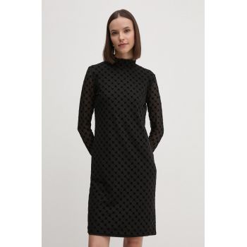 Joop! rochie culoarea negru, mini, drept, 30045232