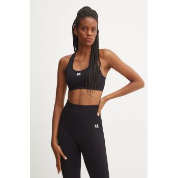 P.E Nation sutien sport Restore Seamless culoarea negru, neted, 243C293