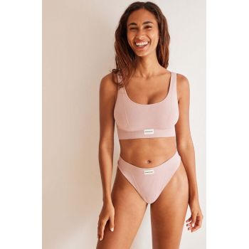 women'secret sutien SEAMLESS 1 culoarea roz, neted, 5108604