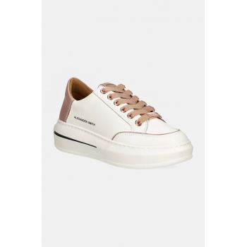 Alexander Smith sneakers Lancester culoarea alb, ASBALSW1806WNU