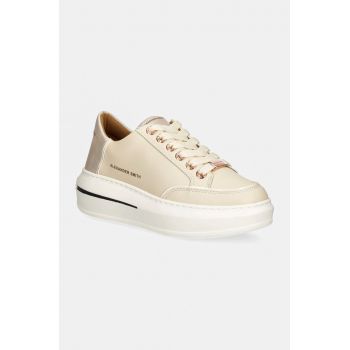 Alexander Smith sneakers Lancester culoarea bej, ASBALSW1758CRM