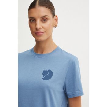 Fjallraven tricou sport Fox Boxy Logo F87153.543