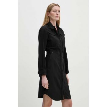 G-Star Raw rochie culoarea negru, mini, evazati, D25248-D522