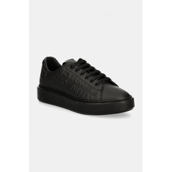 Iceberg sneakers din piele Bozeman culoarea negru, ID211208