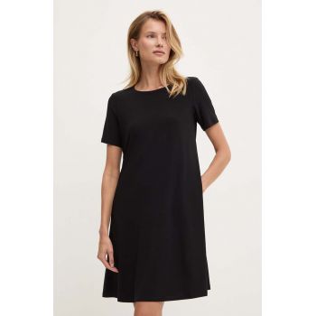 Joseph Ribkoff rochie culoarea negru, mini, oversize, 202130