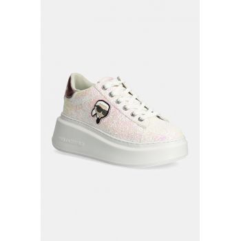 Karl Lagerfeld sneakers ANAKAPRI culoarea roz, KL63531N