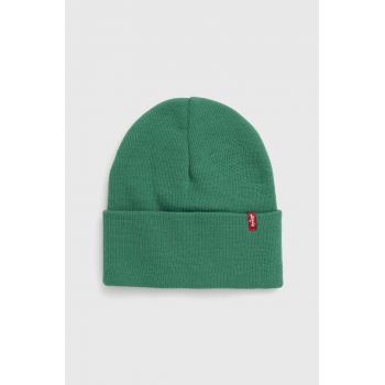 Levi's caciula culoarea verde, D7543-0016 ieftina