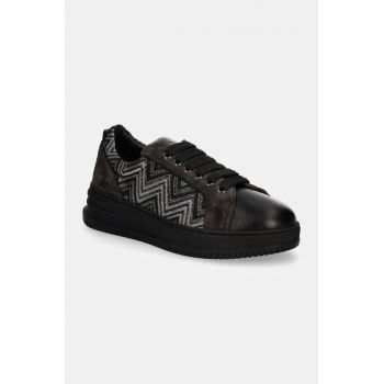 Missoni sneakers Alex culoarea negru, MW60_051