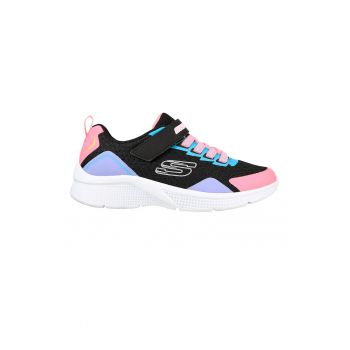 Pantofi sport cu velcro si insertii textile Microspec-Bright