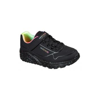 Pantofi sport din piele ecologica cu inchidere velcro Uno Lite