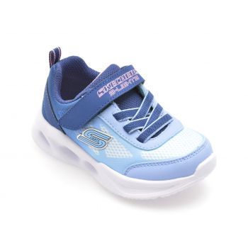 Pantofi sport SKECHERS albastri, 303714N, din material textil