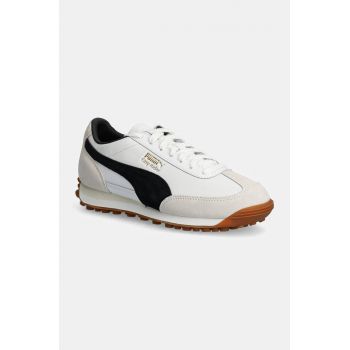 Puma sneakers din piele Easy Rider Mix culoarea alb, 399025