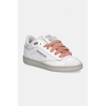 Reebok Classic sneakers din piele Club C Bulc culoarea alb, 100201433