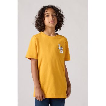 Tricou de bumbac organic cu logo