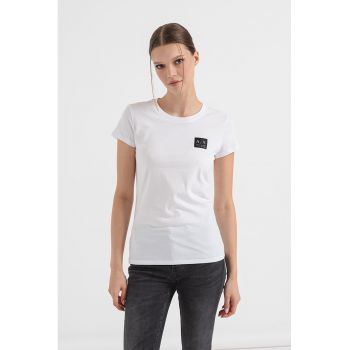 Tricou slim fit de bumbac