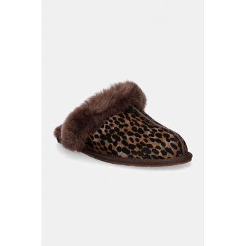 UGG papuci de casa Scuffette Caspian culoarea maro, 1158352-BCDR