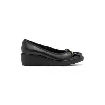 Balerini wedge de piele