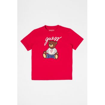 GUESS - Tricou cu imprimeu grafic