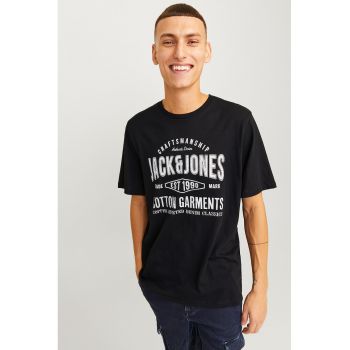 Tricou de bumbac cu imprimeu logo