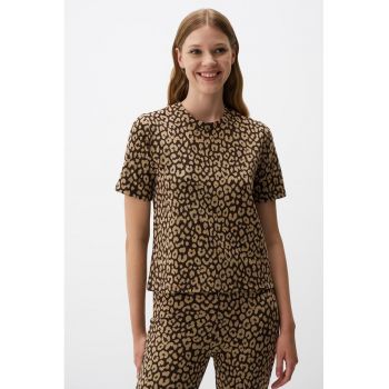 Bluza lejera cu animal print