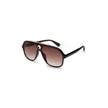 Ochelari de soare aviator cu lentile in degrade