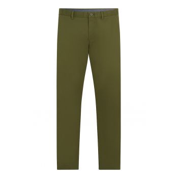 Pantaloni chino slim fit din amestec de bumbac organic Bleecker