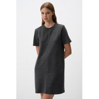 Rochie-tricou relaxed fit