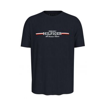 Tricou cu imprimeu logo pe piept