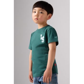 Tricou de bumbac organic cu logo