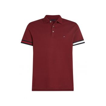 Tricou polo din amestec de bumbac organic