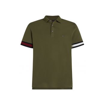 Tricou polo din amestec de bumbac organic