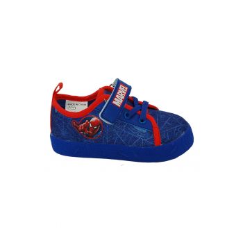 Pantofi cu velcro si Spider-Man