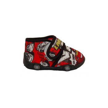 Tenisi cu imprimeu Lightning McQueen si velcro