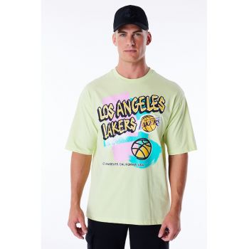 Tricou cu imprimeu LA Lakers Retro