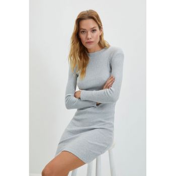 Rochie-pulover bodycon