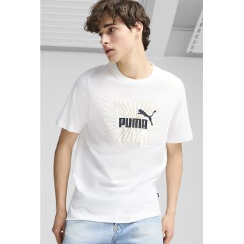 Tricou de bumbac cu logo