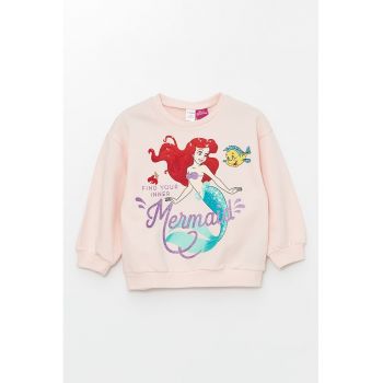 Bluza de trening cu imprimeu The Little Mermaid