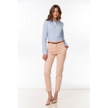 Pantaloni crop de costum Triana