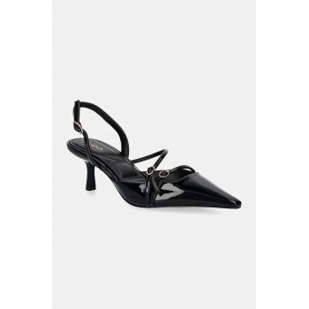 Aldo pantofi cu toc MARIETTA culoarea negru, 13836273 MARIETTA