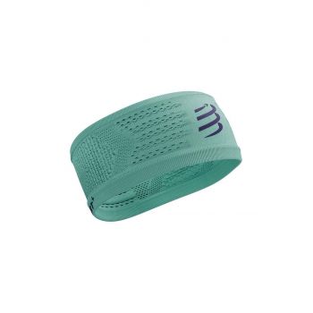 Compressport bentita pentru cap Headband On/Off culoarea verde, XBNU3905