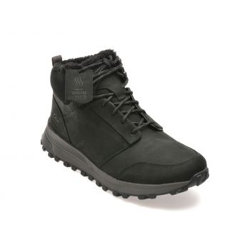 Ghete casual CLARKS negre, ATLTRUW, din nabuc