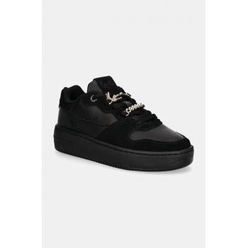 Karl Kani sneakers LXRY SK8 culoarea negru, 11800001 KKFWW000400