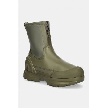 UGG cizme Neumel X Zip femei, culoarea verde, 1158235-BVS