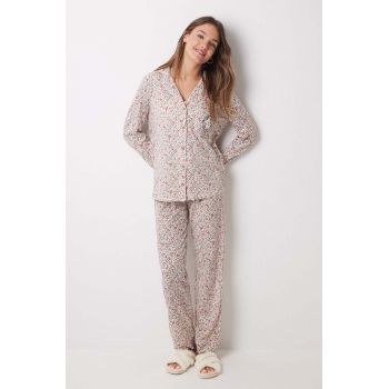 women'secret pijamale de bumbac culoarea roz, bumbac, 3138562