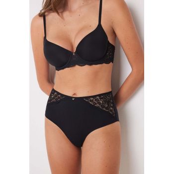 women'secret sutien MY EVERYDAY COLLECTION culoarea negru, neted, 4028119