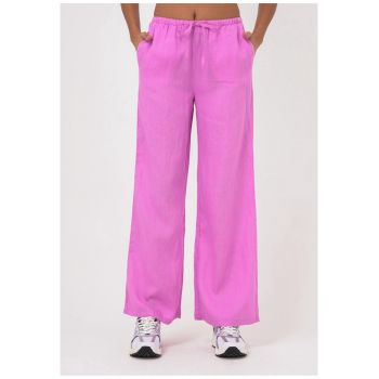 Pantaloni de in cu snur in talie 50499